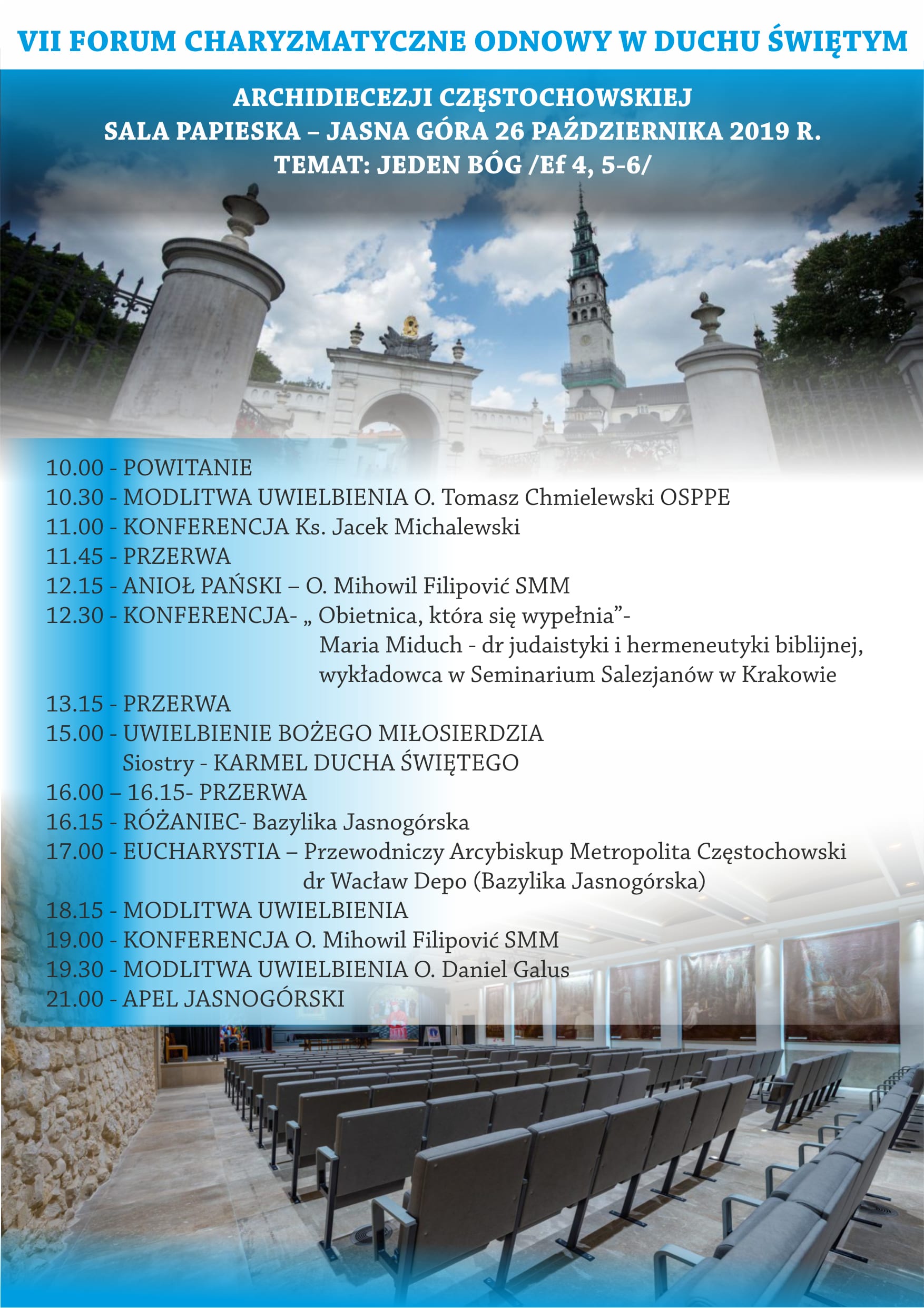 VII Forum Charyzmatyczne Odnowy w Duchu Świętym